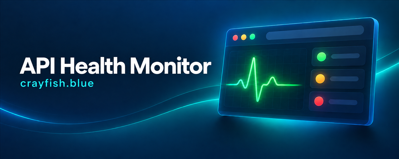 API Health Monitor, extension proposée par crayfish.blue